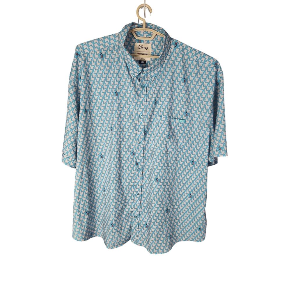 Disney RSVLTS Button up  men's 4X
